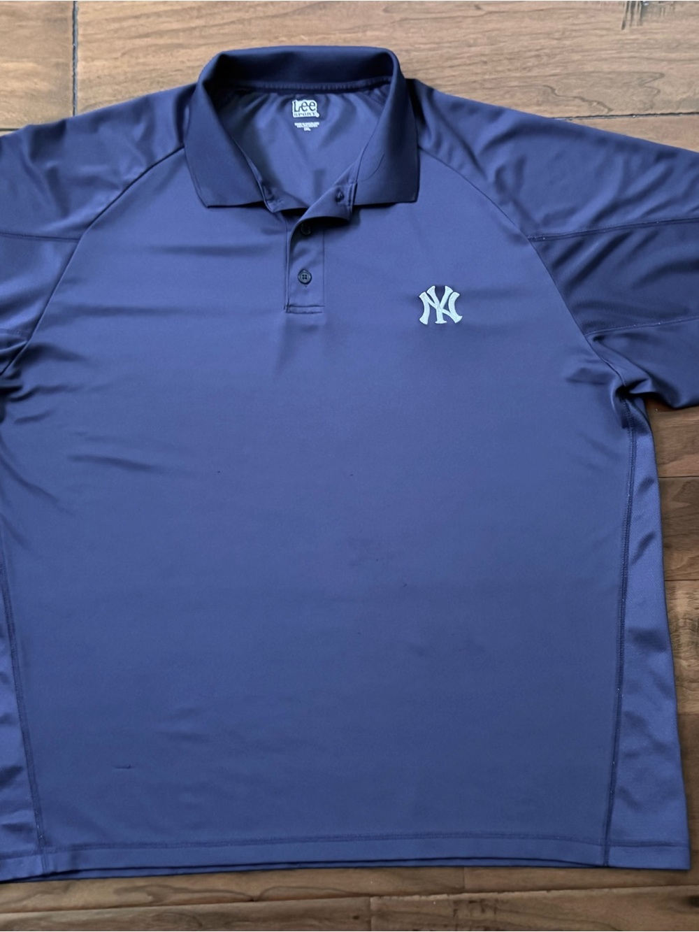 Lee Men’s Navy Blue Polo with NY Logo